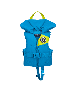 MUSTANG CHILD LIL' LEGENDS FOAM VEST AZURE BLUE