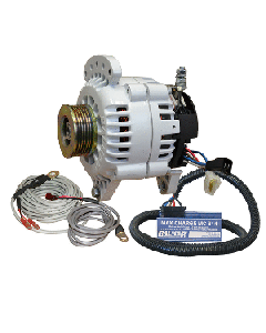 Balmar Alternator 100 AMP Kit 12V 3.15" Dual Foot Saddle K6 Pulley Regulator & Temp Sensor