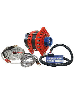 Balmar Alternator 250 AMP Kit 12V 3.15" Dual Foot Saddle J10 Pulley Regulator & Temp Sensor