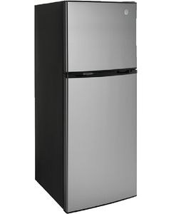 GE APPLIANCES REFRIGERATOR TOP FREEZER SS TRI GPV10FSNSB