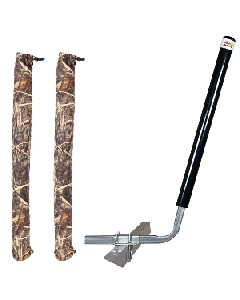 CE SMITH ANGLED POST GUIDE ON 40" BLACK W/ FREE CAMO WET