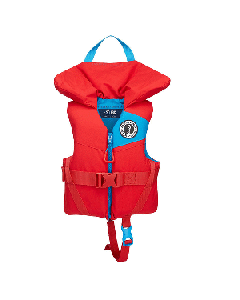 MUSTANG LIL' LEGENDS INFANT FOAM VEST IMPERIAL RED