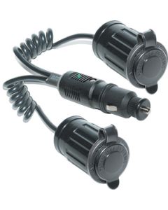 Blue Sea 12Vdc Plug W/Dual Extension Blu 1013