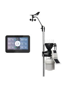 DAVIS VANTAGE PRO2 WIRELESS WEATHER STATION W/WEATHERLINK CONSOLE, 24HR FAN ASPIRATED RADIATION SHIELD, UV &AMP; SOLAR SENSORS 6263