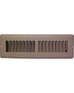 D & W Sales Eng. 2 1/4X10 Floor Register Dwe Fr2X10Hbr