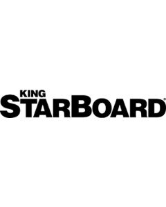 Teak Isle Marine King Stbd 12Inx27Inx1/2In Wht/ Tim 1227Ww12