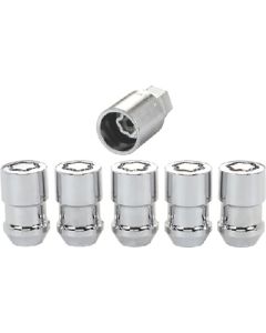 Mcgard Locks Wheel Lock 1/2 -20 Chrome 5/Pk Mcg 24538