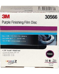 3M Purple Fin Film Hookit P2K 6 Mmm 30666