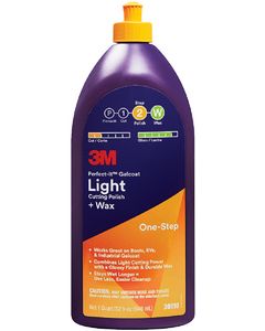 3M Gelcoat Lt Cut Polish-Wax Pint Mmm 36109