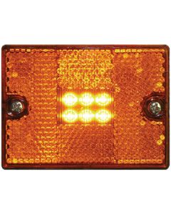 Seachoice Products Led Amber Square Stud-Mount Scp 52891