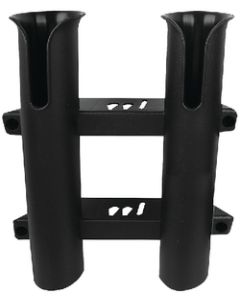 Seachoice Products Rod Rack-Holds Two-Black Scp 89441
