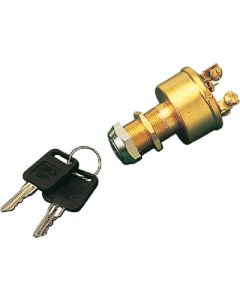 Sea-Dog Brass 4-Position Key Switch Sdg 4203561