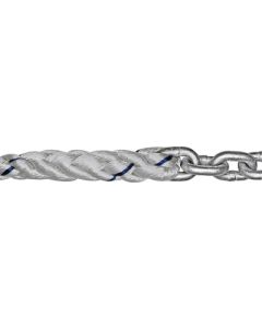 Titan Marine Chain Rode 3-Strand 1/4-15 X 1/2-250 Ttn 10517780