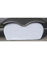 ADCO White Double Axle Tyre Gard 30-32I API 3922