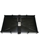 T-H Marine Battery Tray - W-Stainless Ste THM NBH24SSCDP