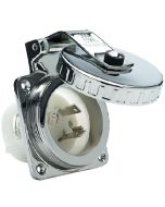 Hubbell Power Inlet S/S 30 Amp HUB HBL303SS