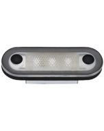 AQUA SIGNAL SANTIAGO 3-LED OVAL WHITE LE 16420-7