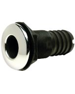 Seachoice Thru Hull W/Ss Cover-1  Strat SCP 18451