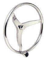 Seachoice Steering Wheel W/Knob Ss 13.5 SCP 28481