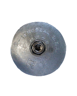 Tecnoseal R1 Rudder Anode - Zinc - 1-7/8" Diameter R1