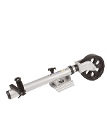 Fulton XLT 1500 lbs. Swing Away Bolt-On Jack w/12" Travel & 8" Poly Wheel - Sharkskin Finish
