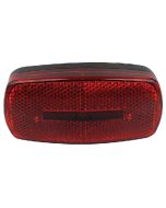 FULTYME RV MARK LITE OVAL RV BLK BASE RED 1105