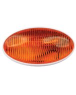 FULTYME RV PORCH LGHT OVL W/O SWTCH AMBER 590-1119