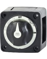 SWITCH M SER ON/OFF W/BLK KNOB BLU-6006200