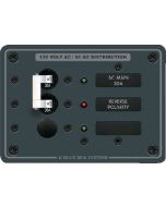 Blue Sea Systems Panel 120Vac Main + 1 Pos BLU 8029