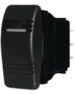 Blue Sea Systems Switch Contura (On)-Off-On Blk BLU 8289