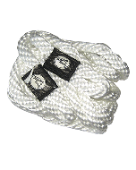 Taylor Made Fender Loc Fender Lines - 3/8" x 72" - Pair - White 11311