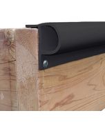 Dock Edge Small P Profile Blk 24Ft DEI-1118F