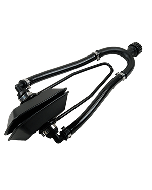 Whitecap Pro Dual Feed Motor Flusher w/Rectangular Cups P-2402