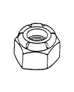 ALLOY FASTENERS HEX LOCK NUT 1/2-13 PER 50 115