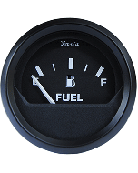 Faria 2" Fuel Level Gauge Metric - Euro Black 12802
