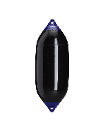 Polyform F-7 Twin Eye Fender 15" x 41" - Black F-7-BLACK