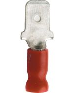 WIRE YEL 1/4 TAB MALE TERM 12-10 C FEMY