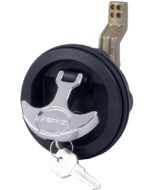 Perko T  Handle Flush Latch-Black PKO 1092DP1BLK