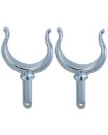 Perko Ribbed Rowlock Horn Nat.  2/Cd PKO 1262DP0ZNC