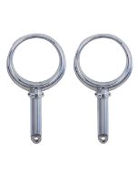 Perko Round Type Rowlock Horns Cp Z PKO 1267DP0CHR