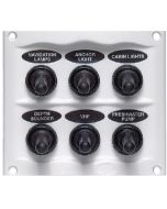 MARINCO_GUEST_AFI_NICRO_BEP SWITCH PANEL 6 GANG WHITE 900-6WPW