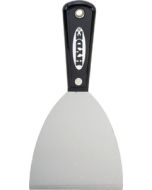 Hyde Tools 4'' Stiff Black & Silver Scrap Hyt 02600